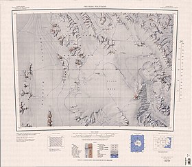 Carte du glacier.