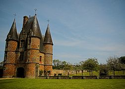 Le Châtelet de entrada del château de Carrouges (1526-1533)