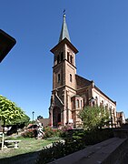 L'église Saints-Philippe-et-Jacques.