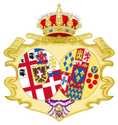 La reina María Cristina de Cerdeña