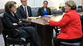 Dianne Feinstein and María Meléndez