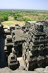 Vimana du temple de Kailâsanâtha (Ellora)