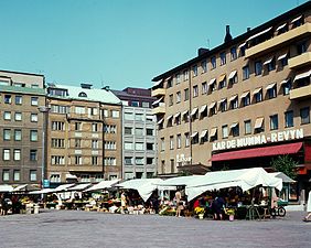 Torget 1968 med Folkan.