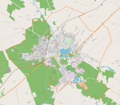 Localização de Głowno na Polónia