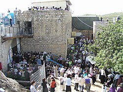 The tomb of Rabbi Shimon bar Yochai in Meron