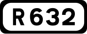 R632 road shield}}