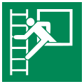 E016 – Emergency window with escape ladder