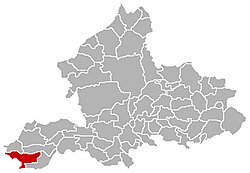 Location of the municipality within Gelderland