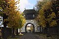 La tour-porche vue de l'intérieur (de l'ouest)