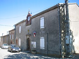 The former town hall in Lafage