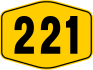 Federal Route 221 shield}}