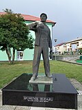 Coal Miner's Memorial in Mursko Središće, Croatia