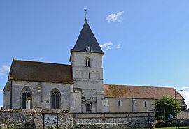 The church in Notre-Dame-de-Bliquetuit