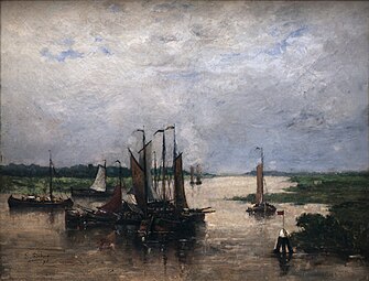 La Meuse, 1876 Musée des Beaux-Arts de Tournai