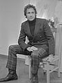 Graphic artist Robert Rauschenberg in 1968.