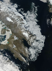 Sea ice of the Baffin Island, by NASA