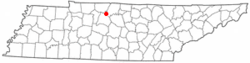 Location of Goodlettsville, Tennessee