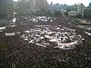 Tahrir Square during Day of Egypt's Love