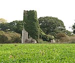 Ruins of Church of St Felix at TF 666 261