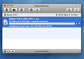 Screen shot di Transmission 1.21 su Leopard
