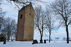 Miedum, church tower