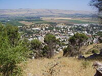 View of Kiryat Shmona from Mitzpe Liran