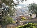 Les hauts de la ville depuis la route de Garavan Supérieur