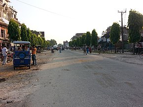 A view of Sagarmatha Highway near Gaighat