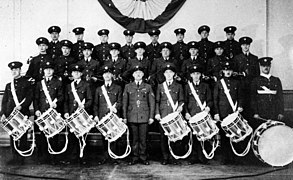 118 Squadron Drum & Bugle Band in 1939