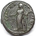 Valeria Messalina auf alexandrinischer Tetradrachme des Claudius, Kampmann/Ganschow 12.52