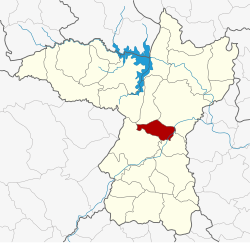 District location in Khon Kaen province