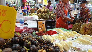 Fruit market in Bangkok