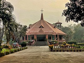 Cathedral of St. Alphonsus, the seat of the Roman Catholic Diocese of Bareilly.