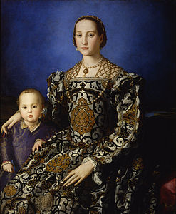 Eleanor of Toledo, by Bronzino
