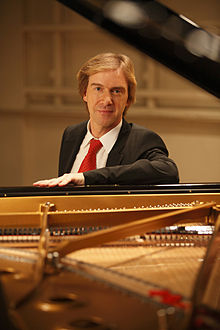 Burkard Schliessmann in Berlin at the presentation of his Chopin-Schumann Anniversary Edition 2010