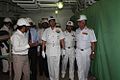 CNS Reviews the progress of INS Vikrant in Kochi