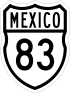 Federal Highway 83 shield