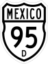 Federal Highway 95D shield