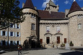 Vue de la place du château (sud).