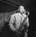 Coleman Hawkins im Spotlite Club, etwa September 1947.