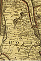 La lébade sur la carte de Guillaume Delisle