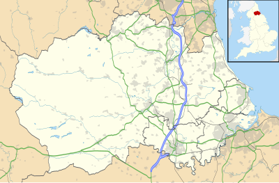 Location map/Archive 6 is located in County Durham