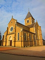 The church in Cheminot