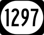 Kentucky Route 1297 marker