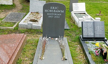 The grave of Eric Hobsbawm