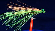 Fire Tiger Clouser Deep Minnow