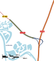 Carte de l'Autoroute A313