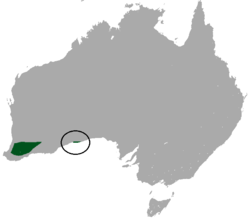 Área de distribución de S. gilberti