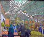 Harold Gilman's Leeds market; c. 1913.[149]