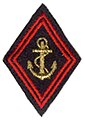 Insigne d'épaule gauche des troupes de marine.